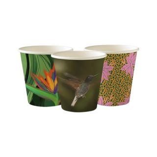 Eco-Friendly Single Wall Series Cups for Hot Beverages.