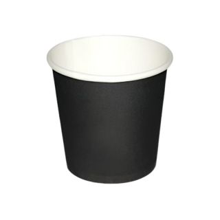 Eco-Friendly Black Aqueous Coffee Cup for Hot and Cold Beverages.