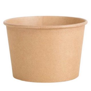 250ml Bioplastic-Lined Kraft Bowl for Hot and Cold Foods