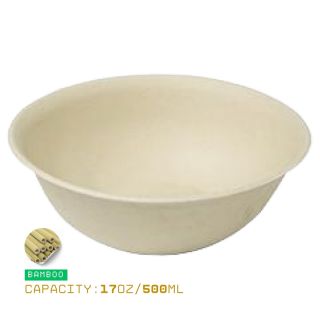 500ml Biodegradable Bowl for Salads and Soups