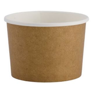 550ml Bioplastic-Lined Kraft Bowl for Hot and Cold Foods