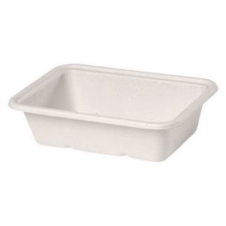 Microwave and Oven-Safe Sugarcane Food Container