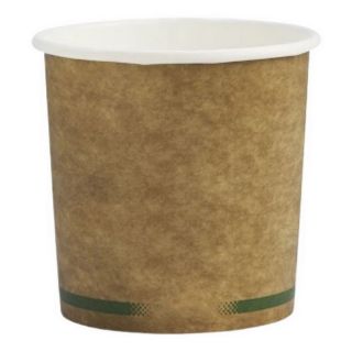 740ml Bioplastic-Lined Kraft Bowl for Hot and Cold Foods
