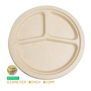 Divided Eco Plate for Portion Control