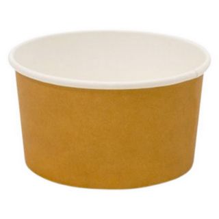 Eco-Friendly Bioplastic Lined Ice Cream Cup