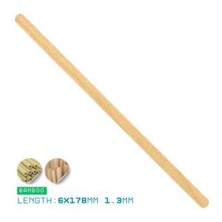 Extra-Long Compostable Bamboo Stir Stick