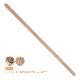 Long Compostable Stir Stick for Tall Beverages